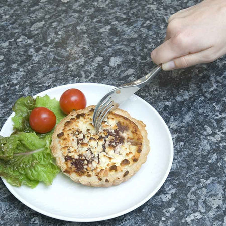 Close-up of a feature of Knork Fork.