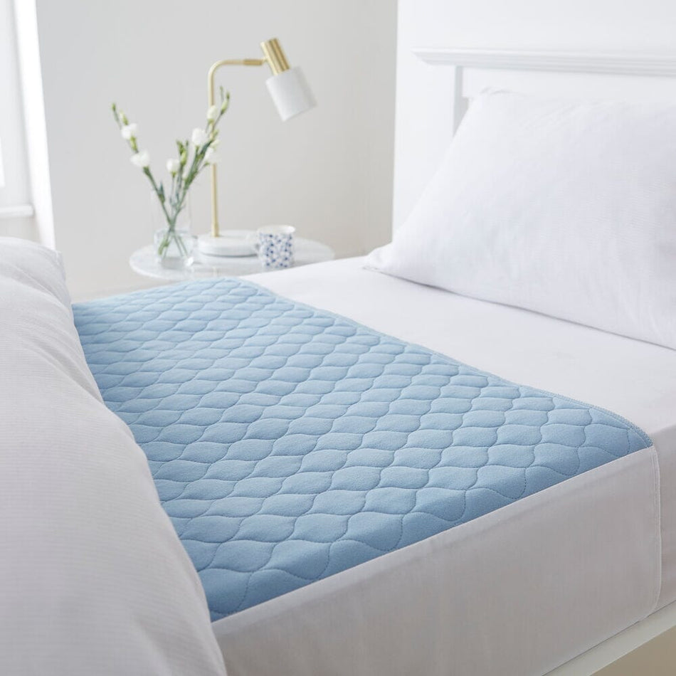 Alternative view of Kylie Bed Pad-Single Bed-Triple Pack, showing different angle or usage.