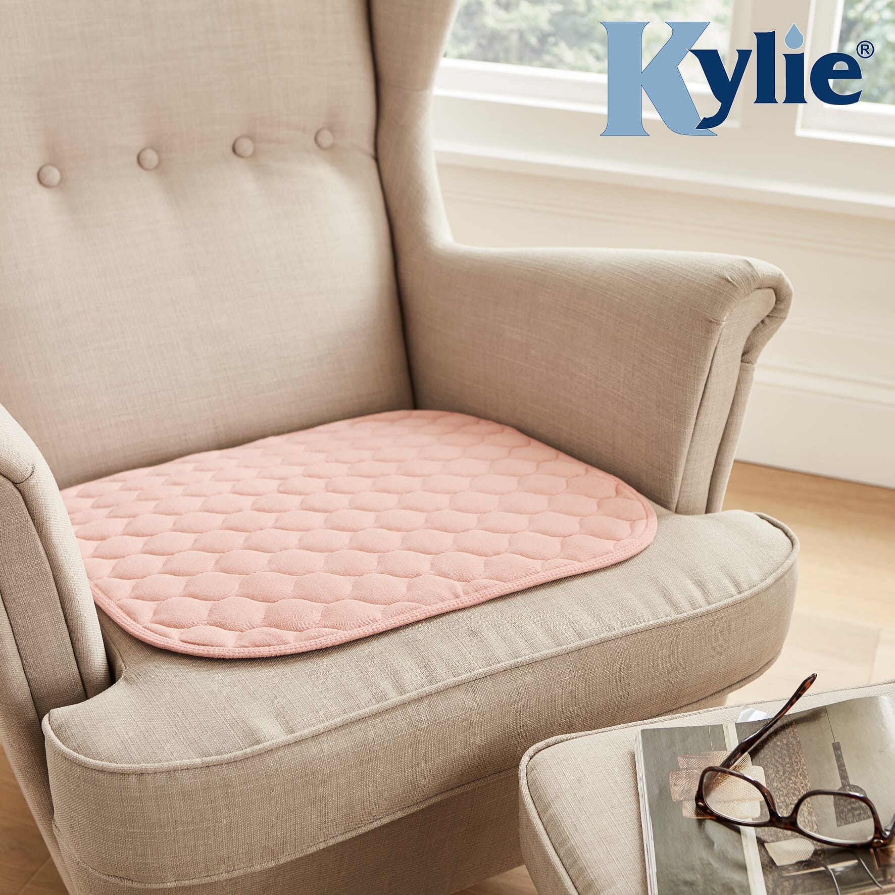 Alternative view of Kylie Chair Pad, showing different angle or usage.