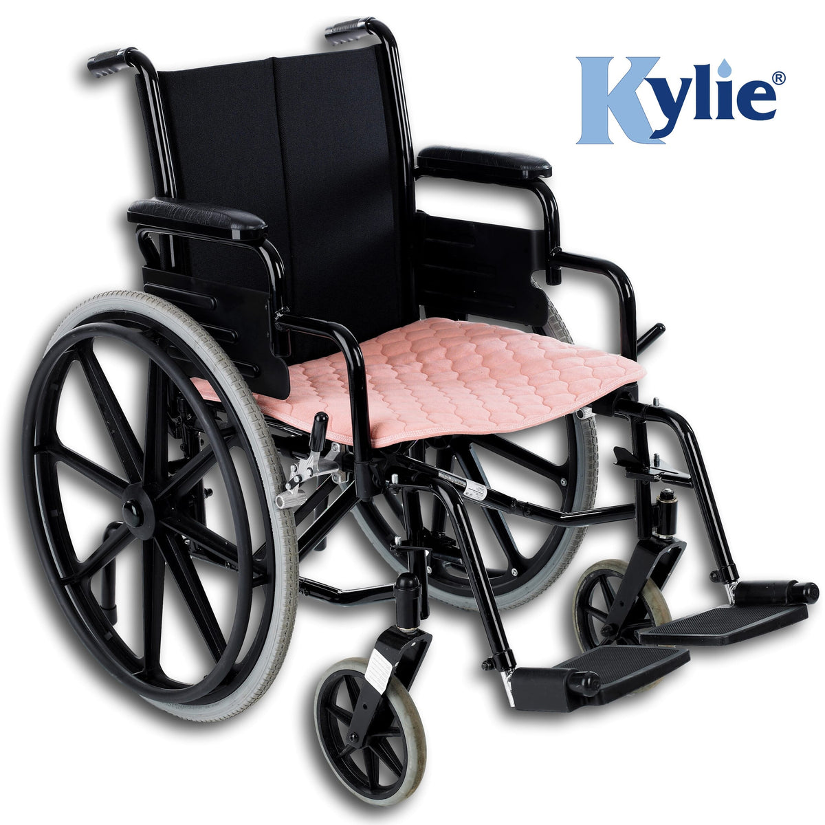 Close-up of a feature of Kylie Chair Pad.