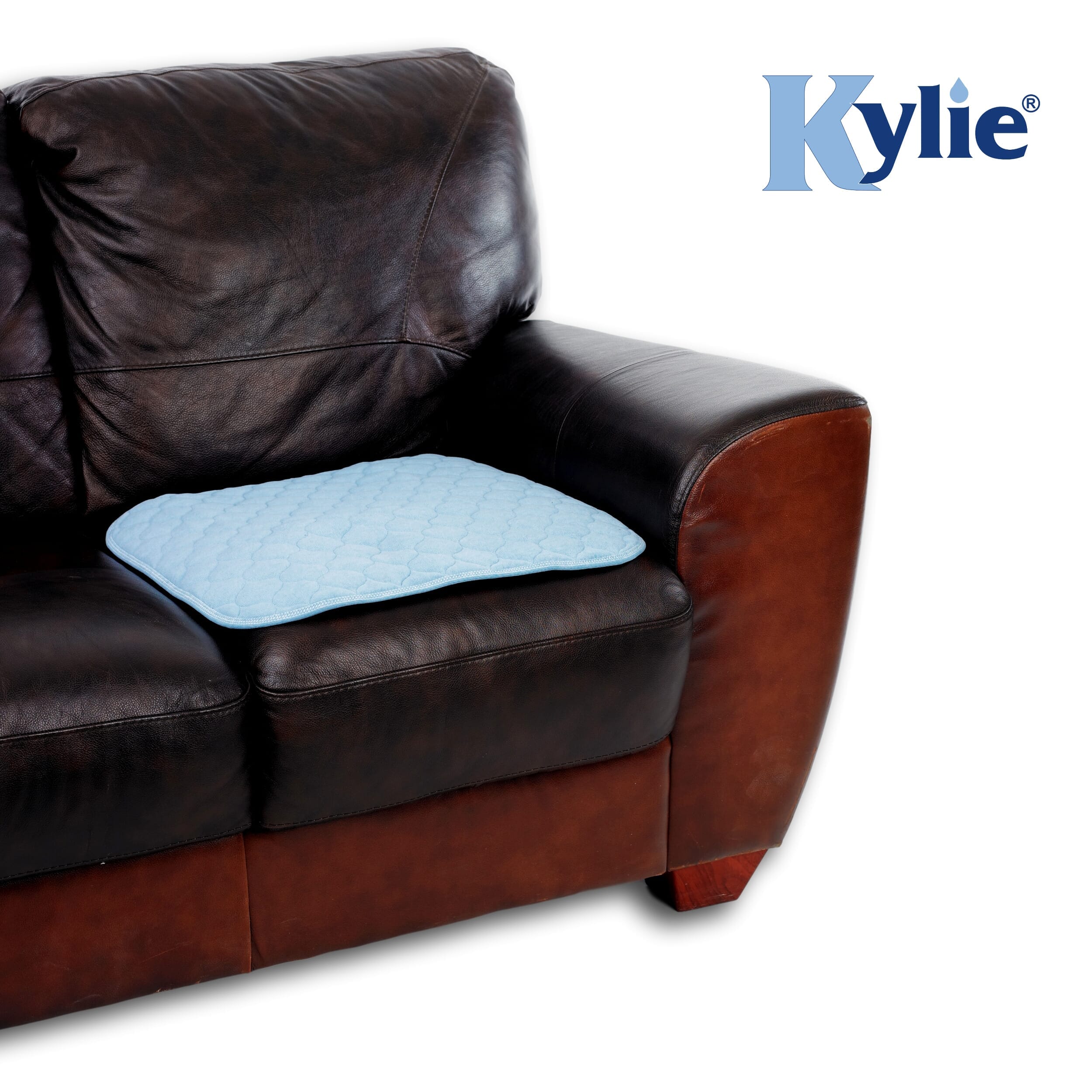 Lifestyle image of Kylie Chair Pad being used in a real-life setting.