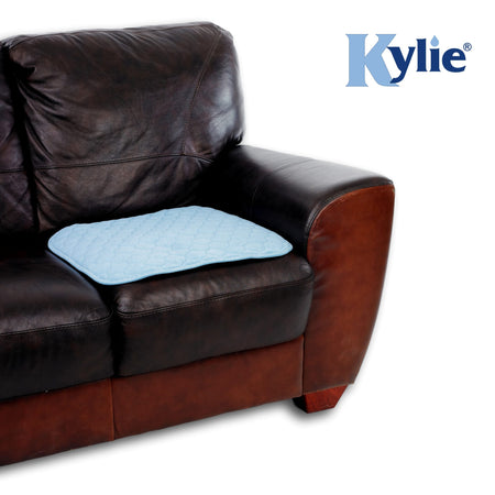 Lifestyle image of Kylie Chair Pad being used in a real-life setting.