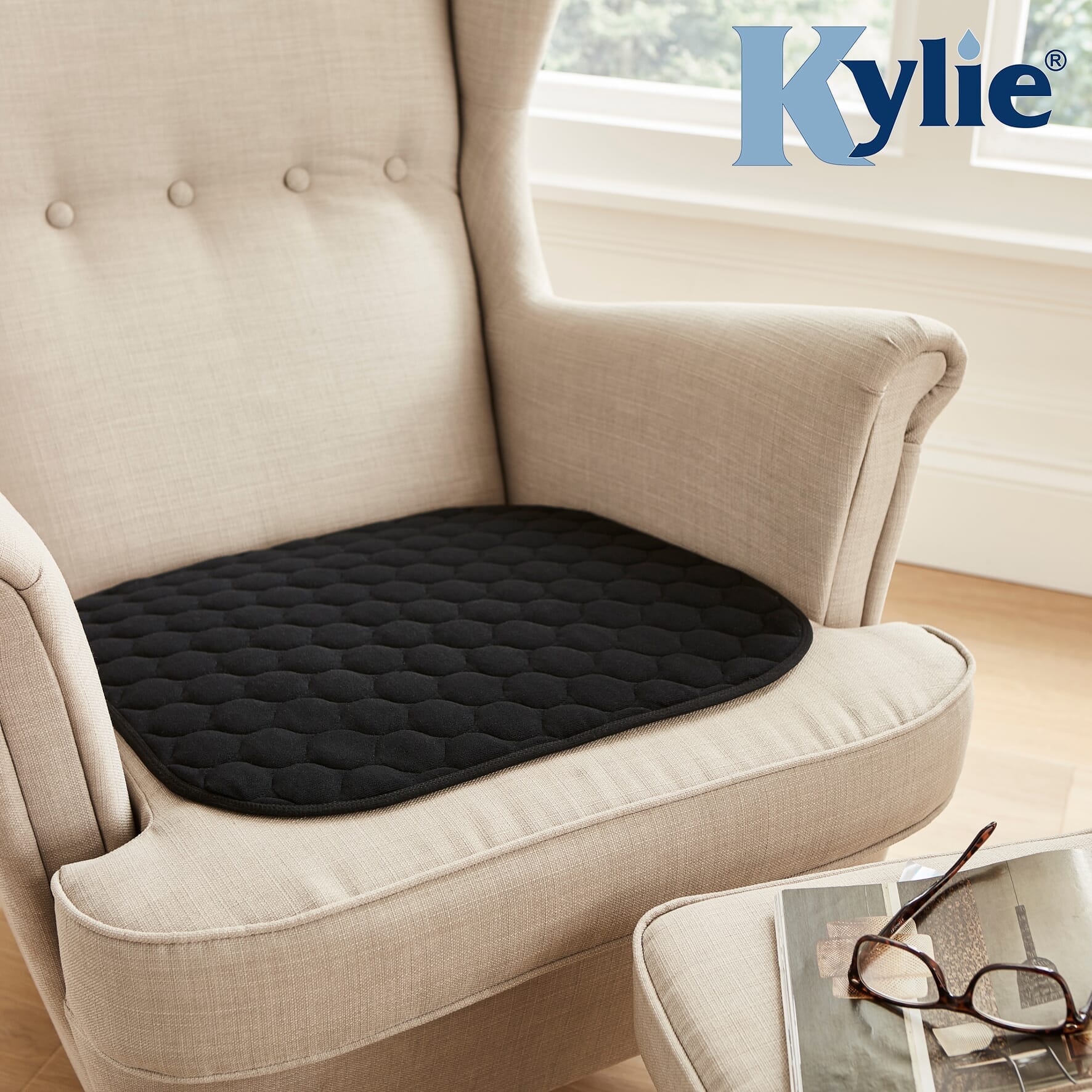 Alternative view of Kylie Chair Pad, showing different angle or usage.