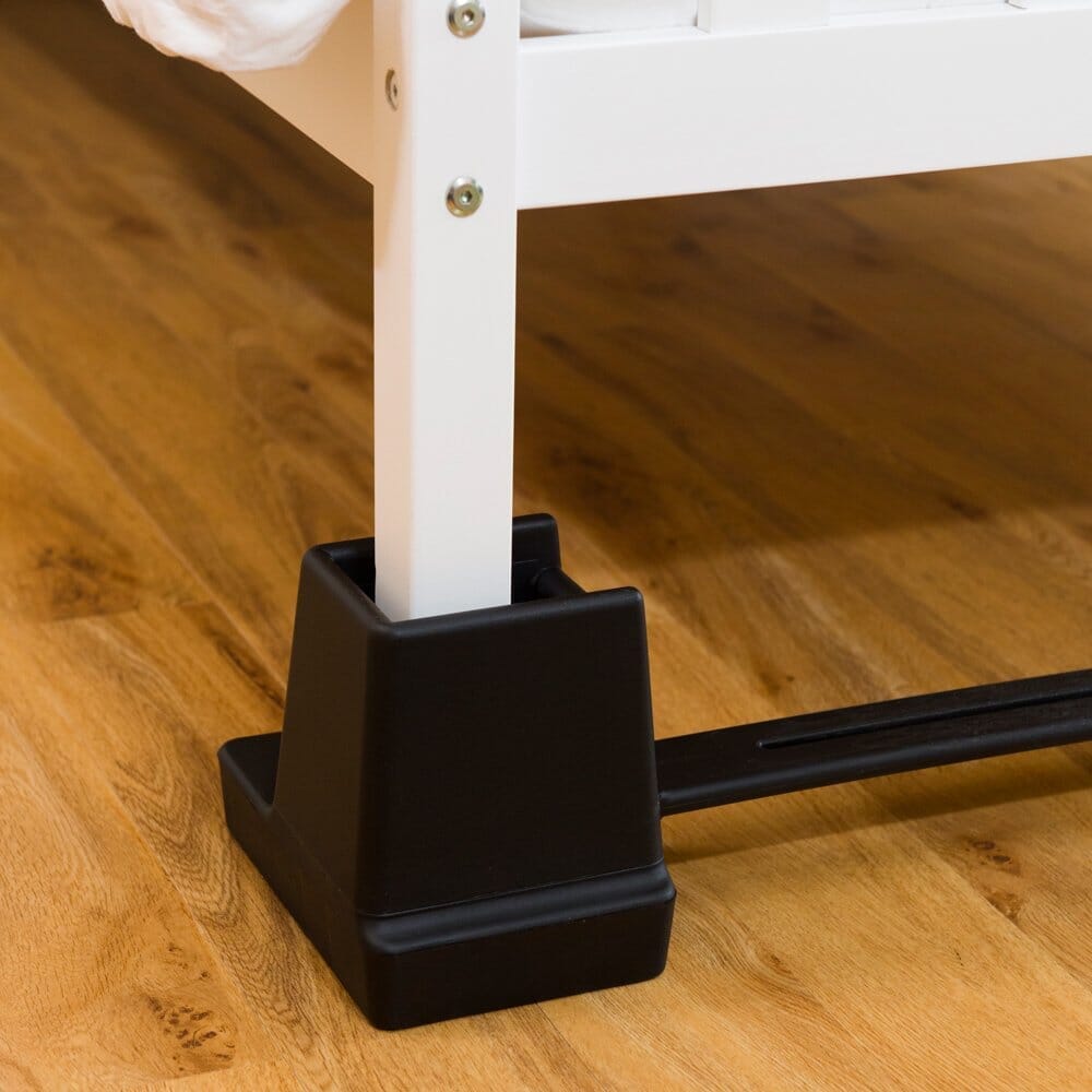Alternative view of Langham Adjustable Bed Raisers, showing different angle or usage.