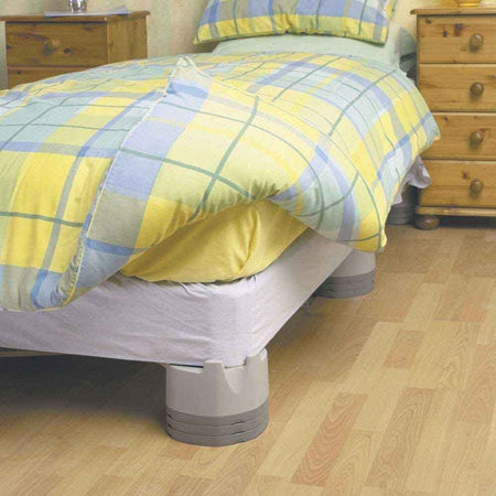 Image of Langham Multi Purpose Chair Raiser-Clip on Adjusters on a plain background.