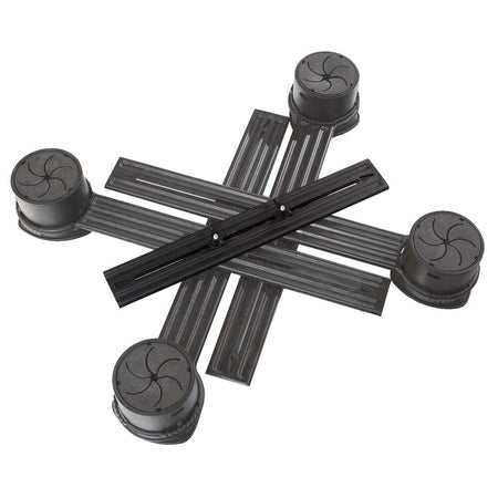 Close-up of a feature of Langham Multi Purpose Chair Raiser-Spreader Bars.