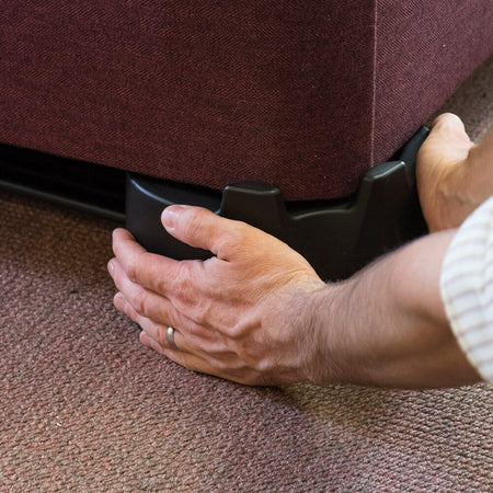 Close-up of a feature of Langham Multi Purpose Furniture Raiser.