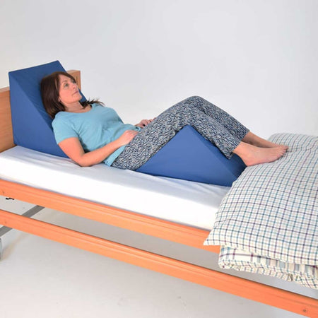 Diagram or packaging of Large 45 Degree Wedge highlighting dimensions or features.