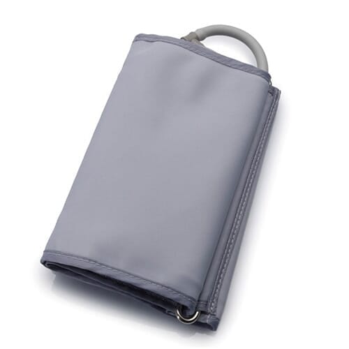 Image of Large Blood Pressure Monitor Cuff on a plain background.
