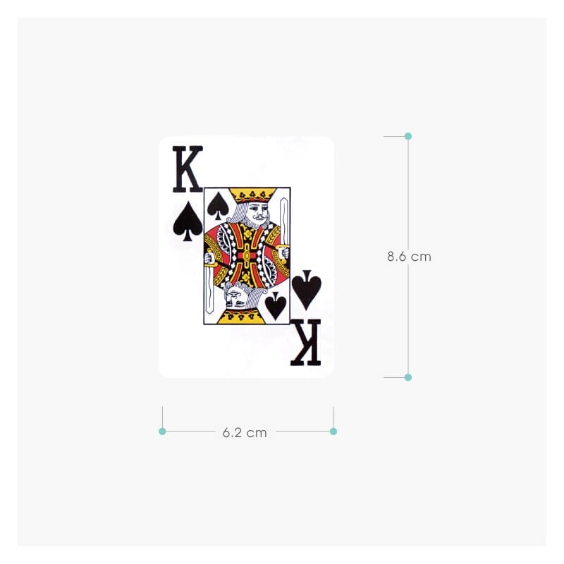 Alternative view of Large Print Pack of Playing Cards, showing different angle or usage.