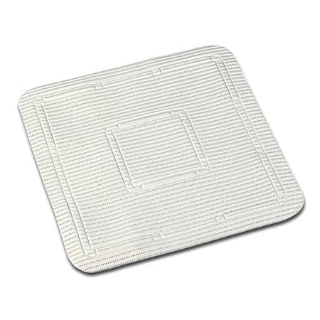 Full view of Latex Free Shower Mat bath or shower mat on a plain background, showing its textured surface.