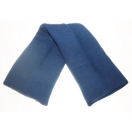 Full view of Lavender Wheat Bag bag on a plain background, showing its shape and carrying handles.