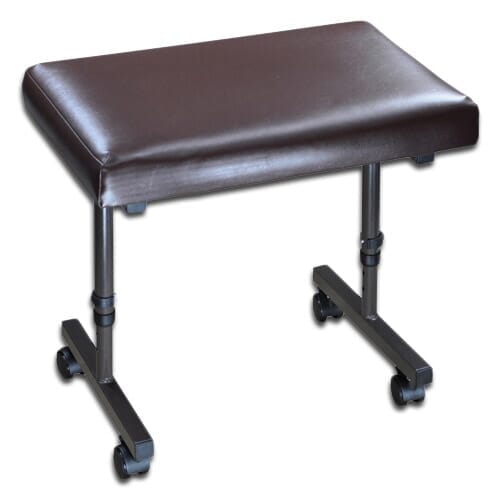 Image of Leg and Footstool-Wheeled on a plain background.
