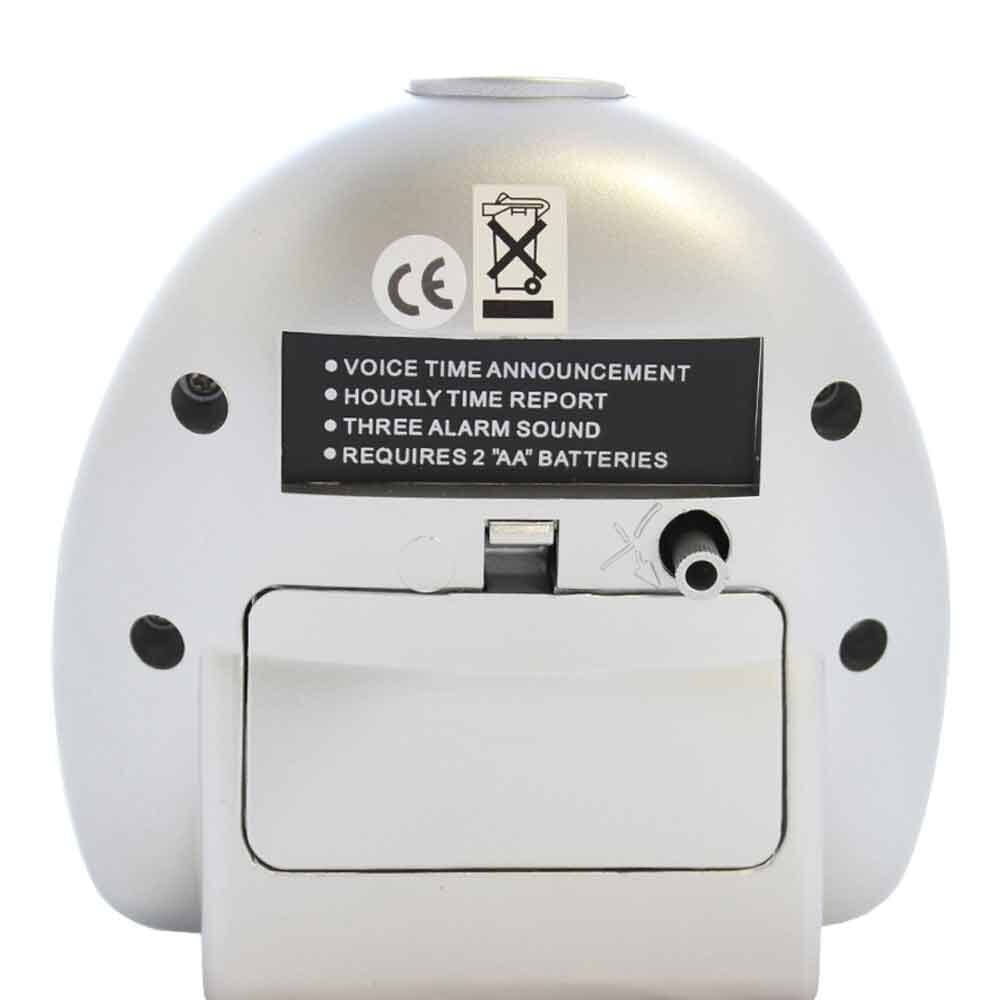 Lifestyle image of Lifemax Talking Alarm Clock being used in a real-life setting.