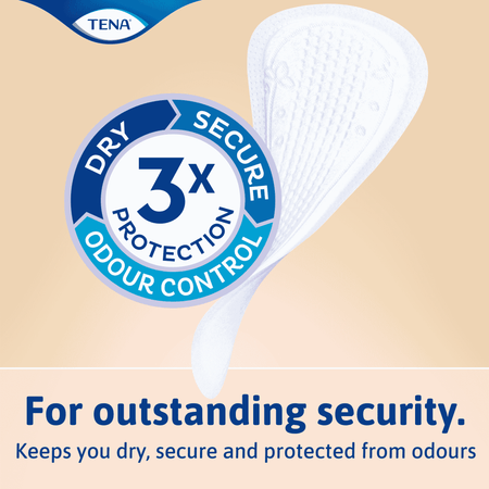 Alternative view of Lights by TENA Long Liner Incontinence Pads, showing different angle or usage.