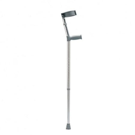 Lightweight Elbow Crutches: pair of crutches side by side on a plain background, showing left and right crutches together.