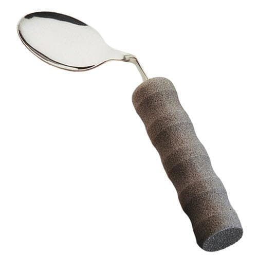 Image of Lightweight Foam Handled Spoon on a plain background.