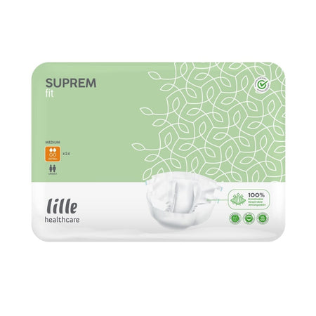 Image of Lille Suprem All In One Incontinence Pads on a plain background.