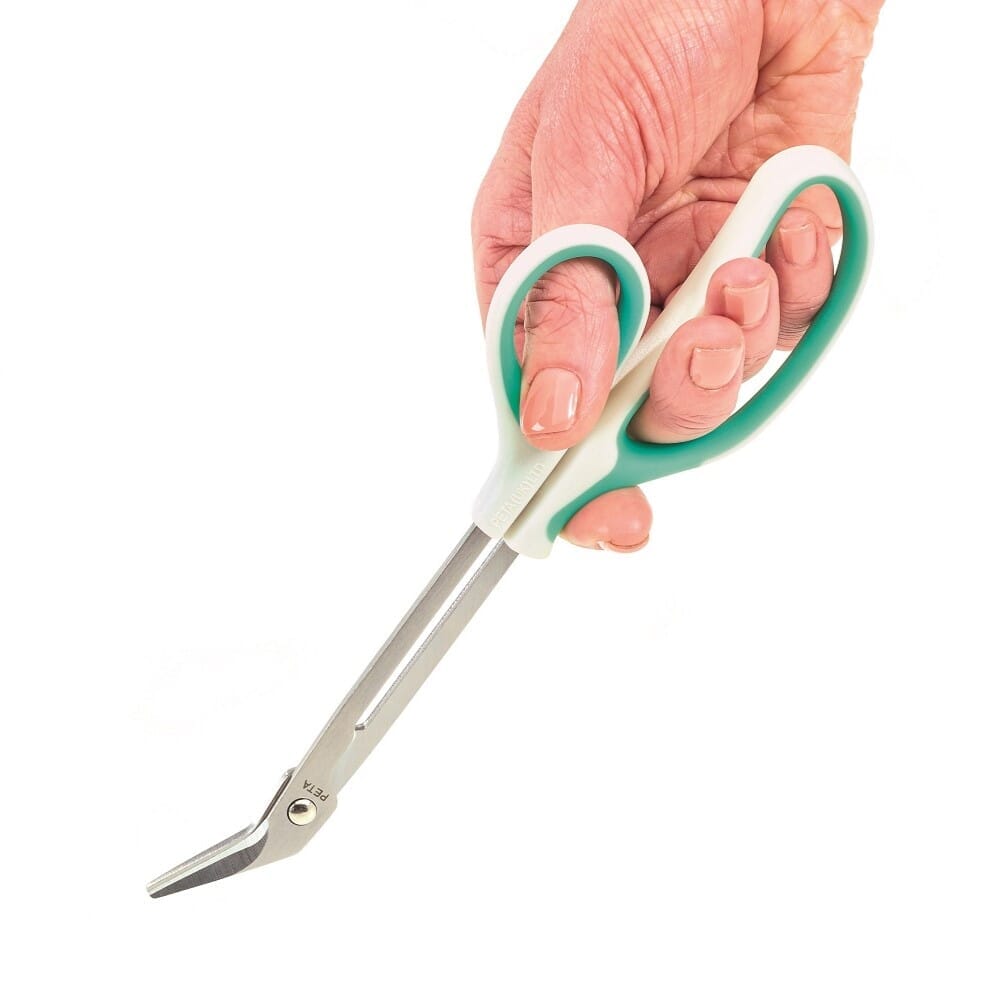 Alternative view of Long Handled Toenail Scissors, showing different angle or usage.