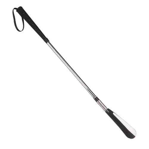 Image of Luxury Long Handled Shoehorn on a plain background.