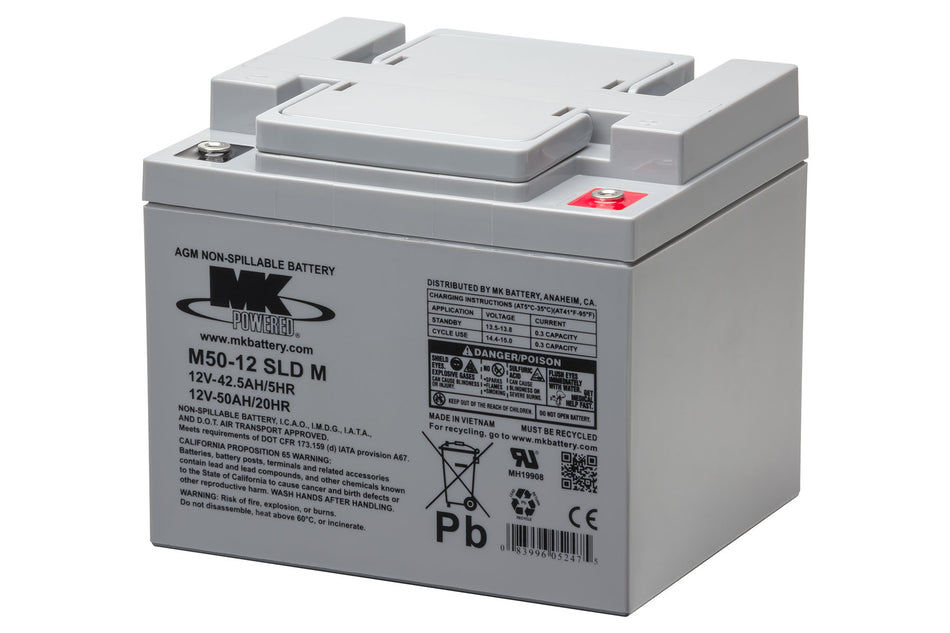 12v 50A/H Mobility Scooter Battery