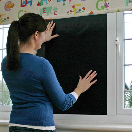 Alternative view of Magic Blackout Blinds, showing different angle or usage.
