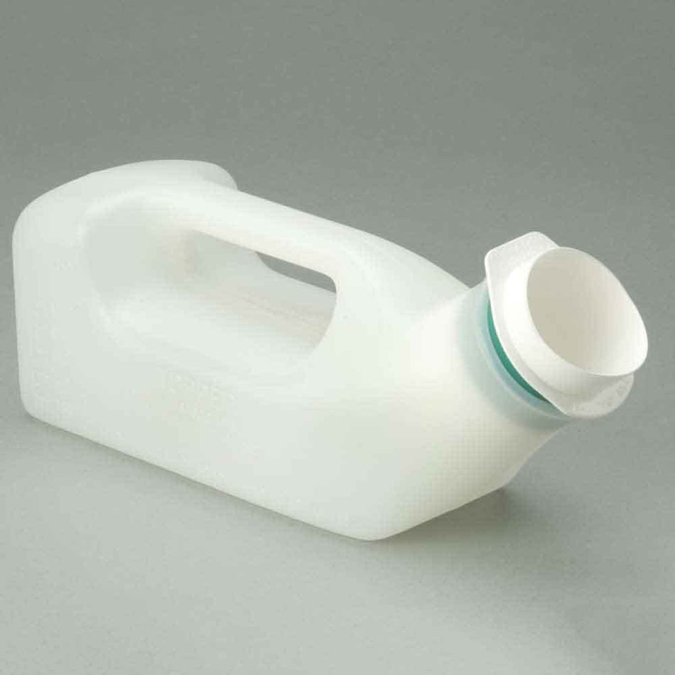 Image of Male Urinal Bottle-Non Spill Adapter on a plain background.