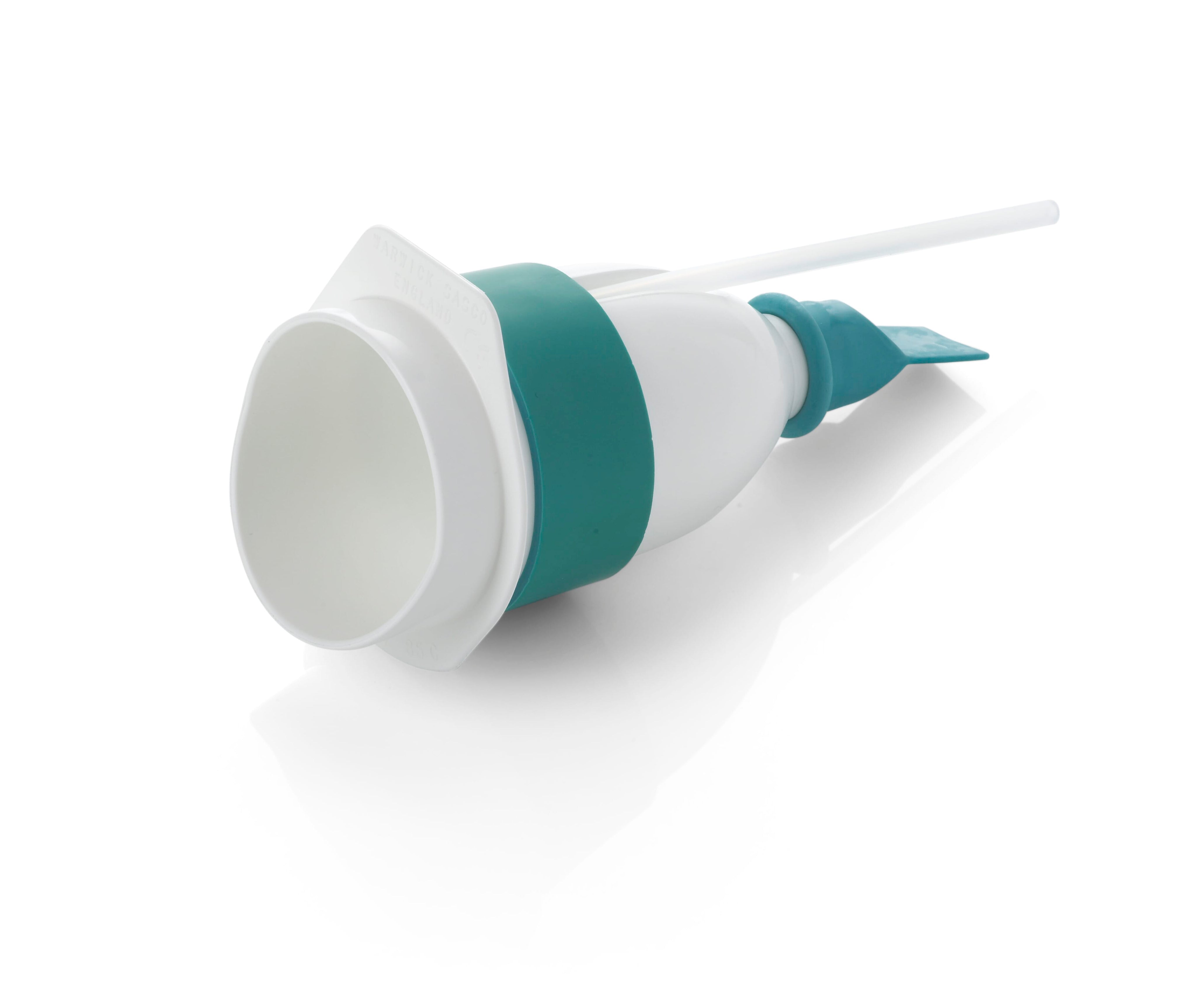 Close-up of a feature of Male Urinal with Non Return Valve Set.