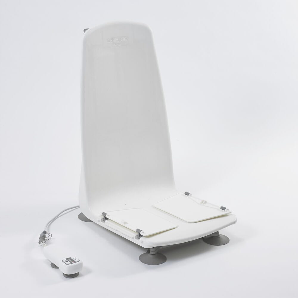Alternative view of Mangar Archimedes Bath Lift, showing different angle or usage.