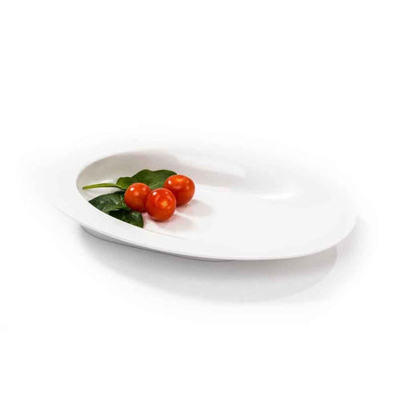 Close-up of a feature of Manoy Large High Sided Plate.