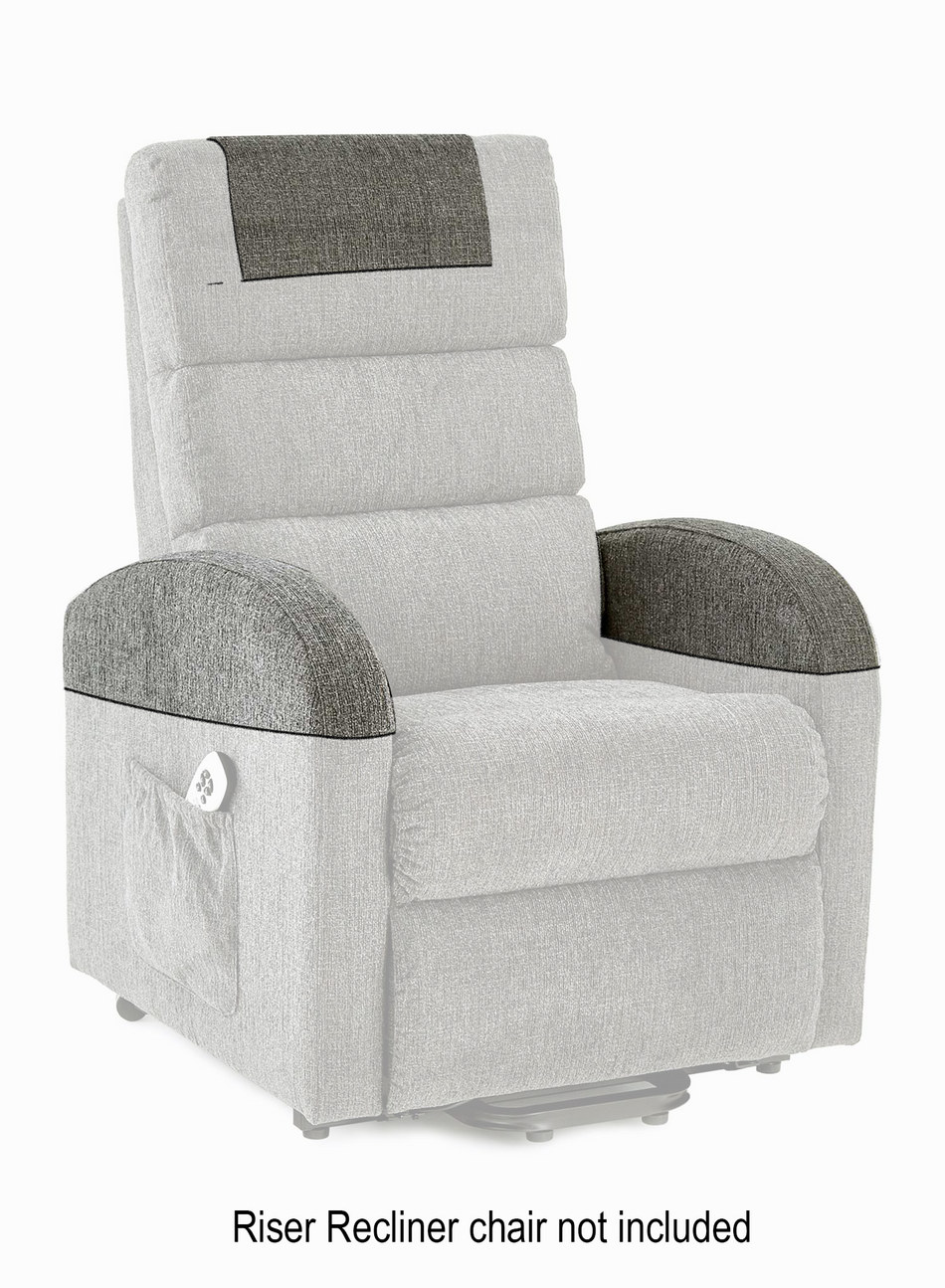 MaxiComfort Cloud Riser Recliner - Arm & Headrest Covers