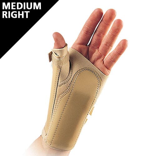 Alternative view of Medium Neoprene Wrist Brace-Right, showing different angle or usage.