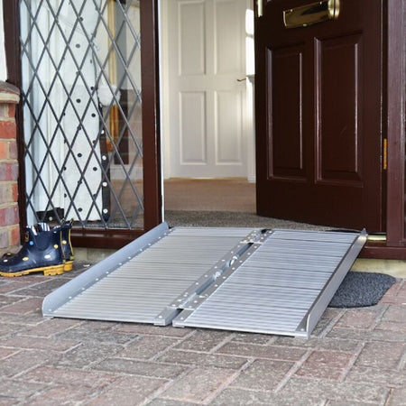 Close-up of a feature of Metro Suitcase Ramp.