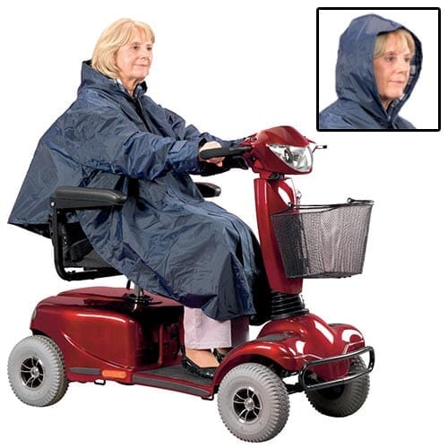 Image of Mobility Scooter Poncho on a plain background.