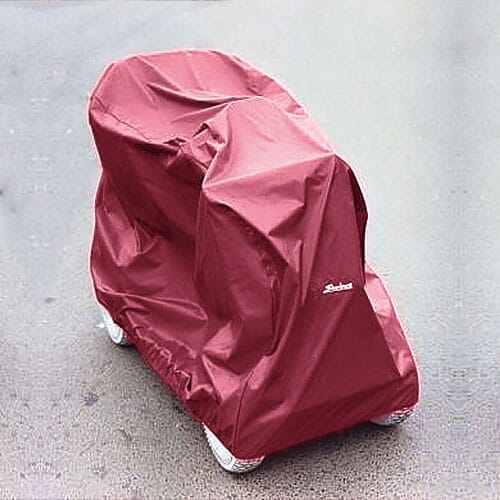 Mobility Scooter Storage Cover - Burgundy