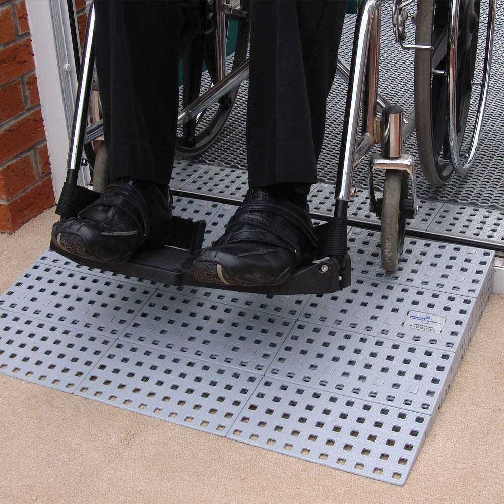 Alternative view of Modular Threshold Ramp, showing different angle or usage.