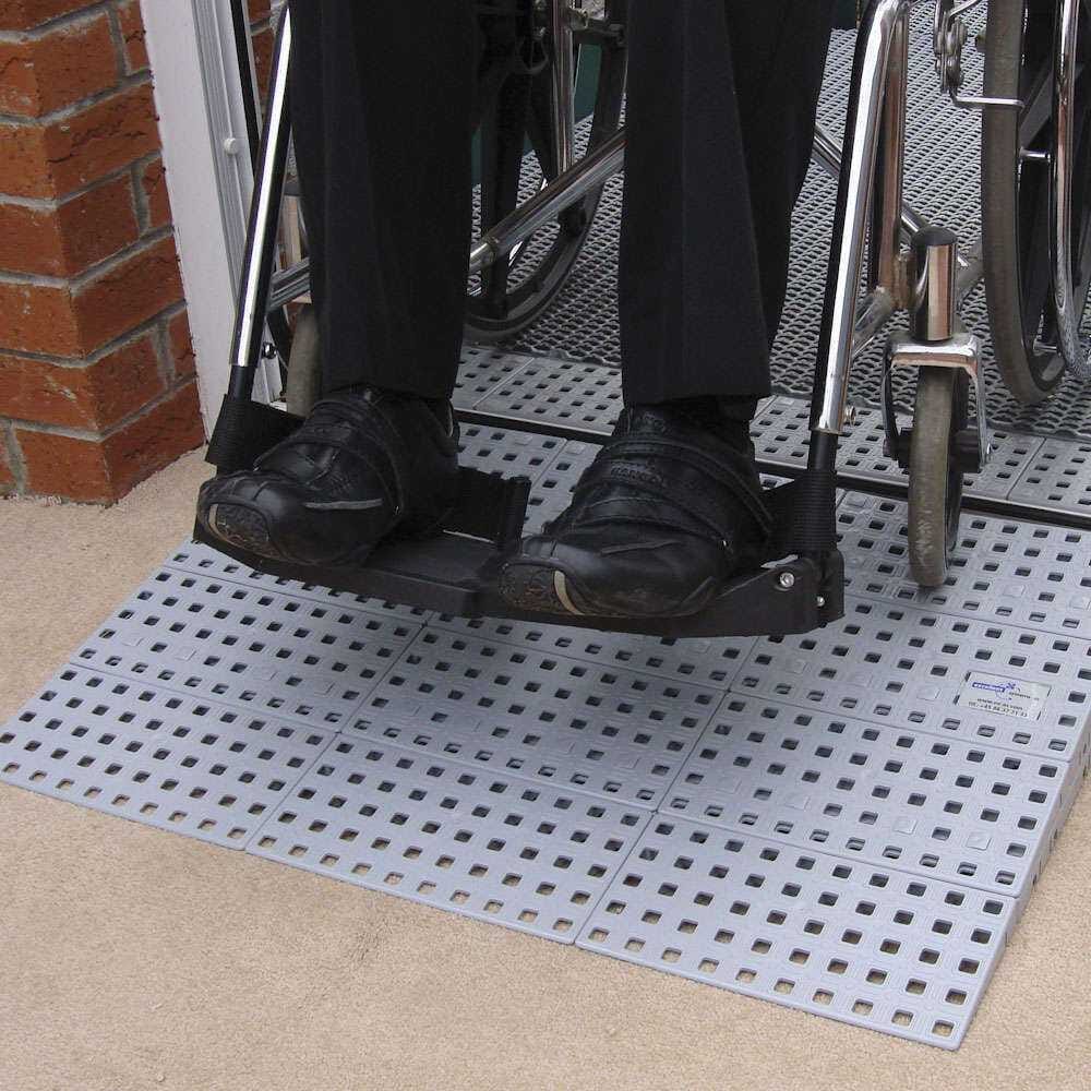 Alternative view of Modular Threshold Ramp, showing different angle or usage.