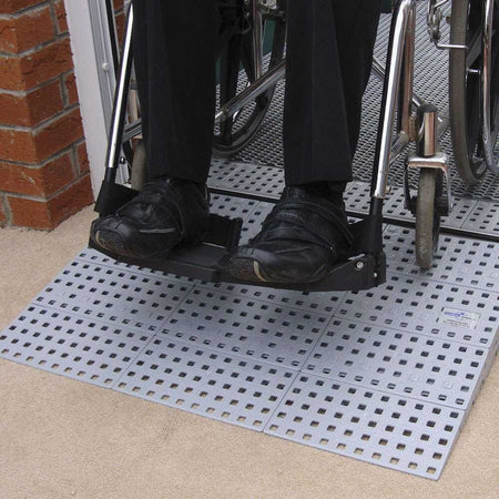 Alternative view of Modular Threshold Ramp, showing different angle or usage.