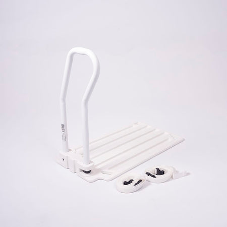 Lifestyle image of NRS 2-In-1 Bed Rail being used in a real-life setting.