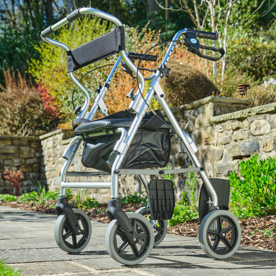 NRS 2 in 1 Rollator and Transit Chair