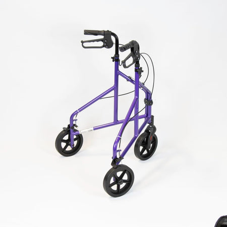 Close-up of the bag or basket attached to NRS 3 Wheel Aluminium Rollator rollator for carrying personal items.