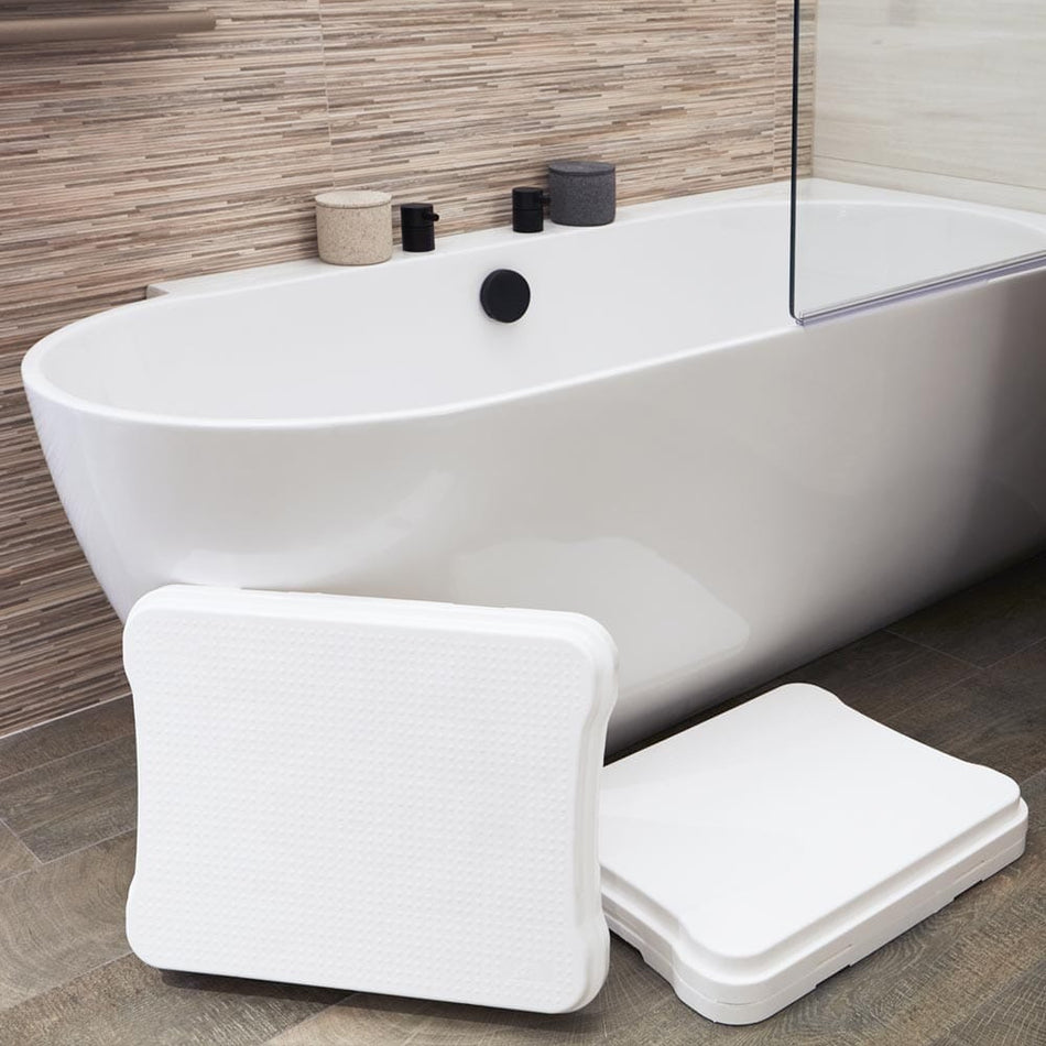 Alternative view of NRS Adjustable Bath Step, showing different angle or usage.