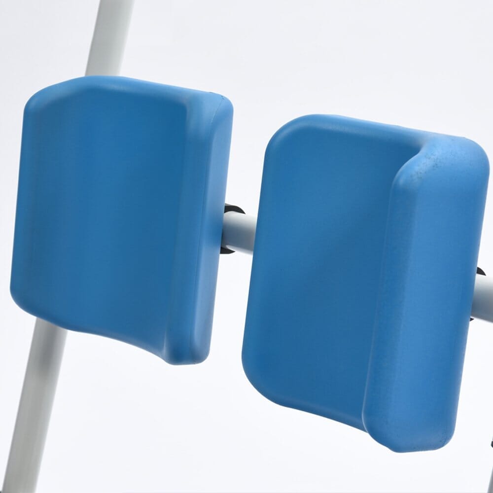 NRS Atlas Advance Transfer Aid hoist being used to lift a person, demonstrating safe patient transfer.