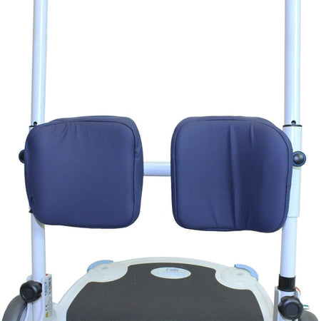 NRS Atlas Advance Transfer Knee Pad Covers hoist folded or disassembled for storage or transport.