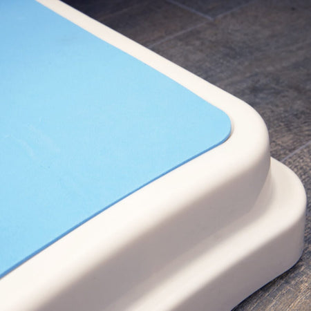 Close-up of a feature of NRS Bathroom Step.