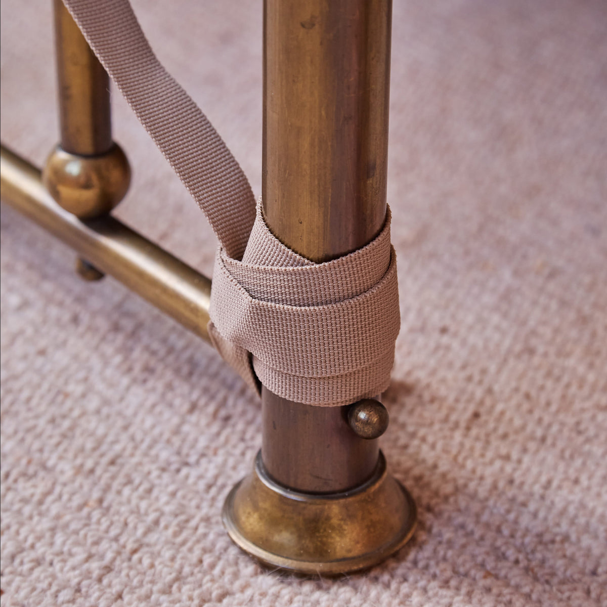 Close-up of a feature of NRS Bed Support Ladder.