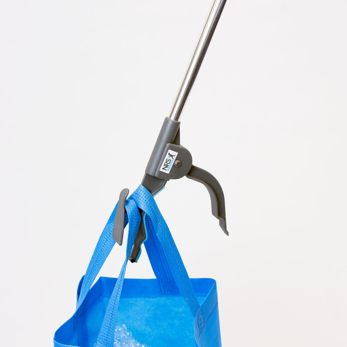 Diagram or packaging of NRS Combi-Reacher highlighting dimensions or features.