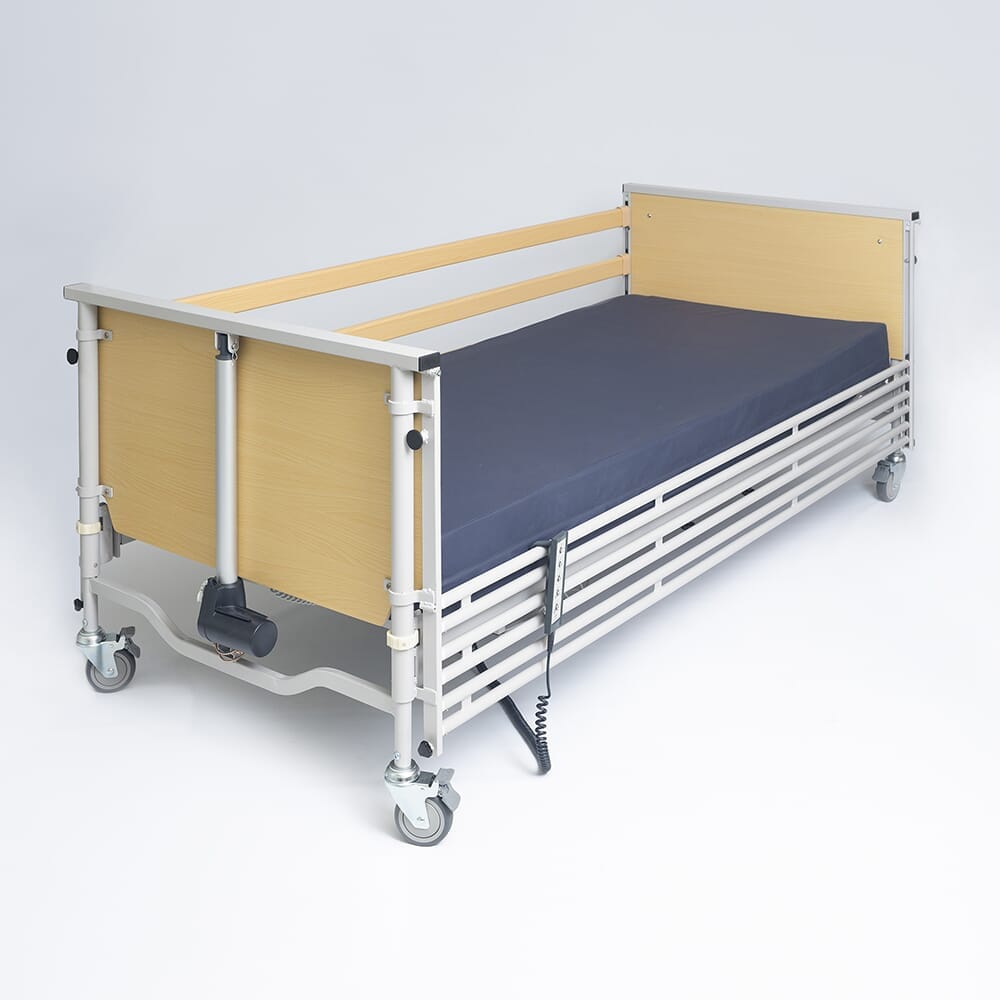 Close-up of a feature of NRS Community Bed Plus.