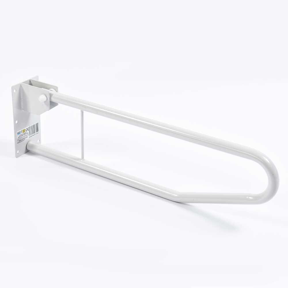 Alternative view of NRS Drop Down Toilet Support Rail, showing different angle or usage.