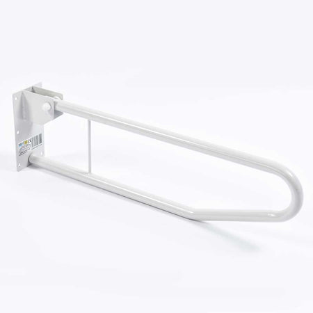 Alternative view of NRS Drop Down Toilet Support Rail, showing different angle or usage.